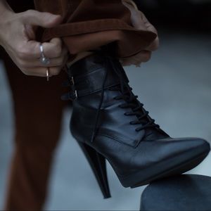 Moving- make an offer 🖤 leather booties